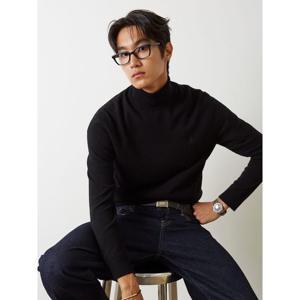 [빈폴멘] [Essential] 캐시미어 터틀넥 니트  블랙 (BC4X51E075)