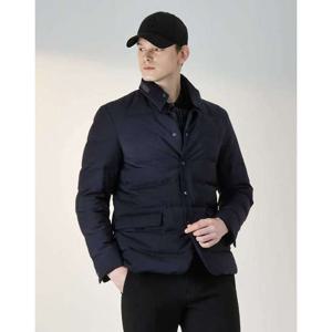 닥스 골프 24FW 가격인하품절임박PREMIUM 네이비 자켓형 구스다운 점퍼 DGJU4D754N3