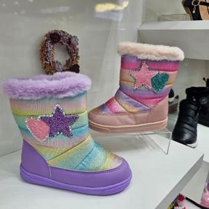 탈렌트키즈 sh06 드림무지개패딩부츠 TSV71DEG22