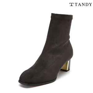 탠디  여성 앵클 부츠 (굽 5CM) 718741_W-684 브라운