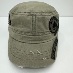[지프]JP3GCU522 빈티지 와펜 장식 군모 25년 카키 모자_SC