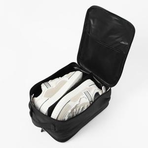 여행소품케이스 슈즈온 양면 멀티 신발파우치(블랙)