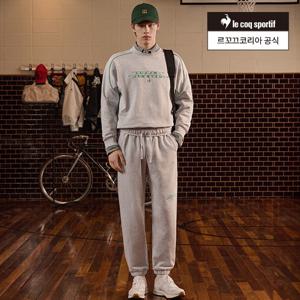 [르꼬끄공식] 유니 코튼 루즈핏 조거 팬츠 (QQ123LFP23)