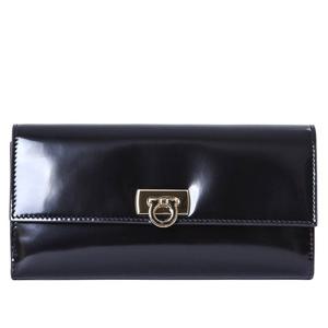 페라가모 페이턴트 여성 장지갑/22-0433 760666