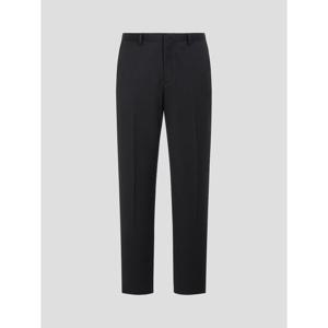 [로가디스] [SMART 4 ] 울 스트레치 솔리드 레귤러 핏 수트 팬츠 - 블랙 (RX5102PL25)