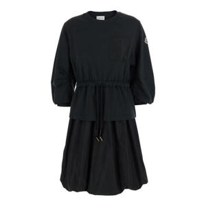 몽클레어 코튼 드레스 8I0001489A1K999 Black