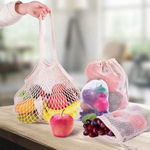 일상 접이식 방수 패브릭 그물네트 장바구니 시장가방