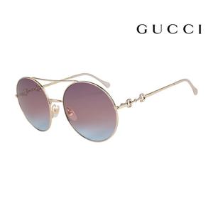 (국내당일발송) 구찌 명품 선글라스 GG0878S 004 라운드 메탈 여자