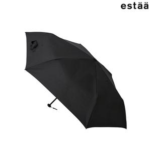 (UE-1E3U452BL) 우라와자 55cm UV 플레인 3단 우산 블랙