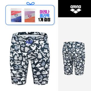 아레나 일반 4부 사각 수영복(M1MF03) 수영 반바지