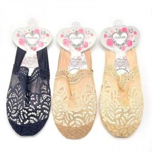 5묶음 라셀레이스 덧신 양말 덧신 논