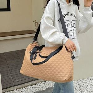 [잇백잇슈]심플퀼팅보스턴백 수납 여행 외출 데일리 남여공용