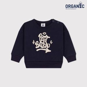 [쁘띠바또]쁘띠바또 베이비 오가닉 PB X JBesset 맨투맨 (NTW41TM12F_DN)