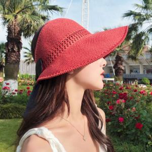 여름 여성썬캡 햇빛가리개 비치모자 여자모자 4컬러