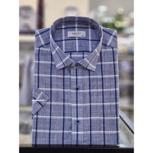 바찌 세이브존07 반팔 면혼방 일반핏 셔츠 VD1O2CR652