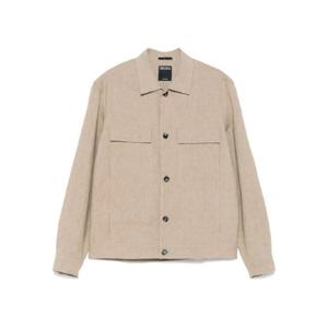 25 FW Zegna 레더 셔츠 재킷 UFV56A9SOT46 TP438704405