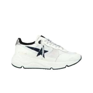 골든구스 러닝 솔 스니커즈 화이트 블랙 실버 GWF00682-F005437-11723