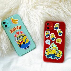 아트박스/오피스큐 미니언즈모바일스티커 홀로그램 어부바