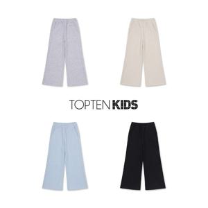 [탑텐키즈]MKF2PT2201 여아) 라이트 테리 와이드 스웨트팬츠
