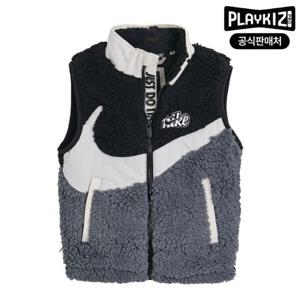 [플레이키즈프로]나이키 키즈 셰르파 양털 플리스 베스트 조끼 A224VE129P
