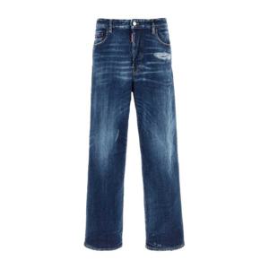 디스퀘어드2 스트레치 데님 루즈 진 S74LB1730S30872 470