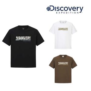 [디스커버리] 공용 로고변형 그래픽 반팔티셔츠 (DXRS35054)