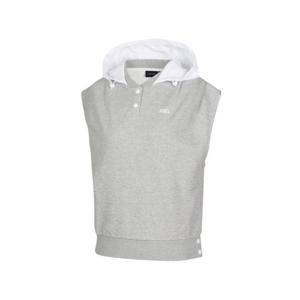 [와이드앵글]여성 CO 우븐 믹스 후드 슬리브리스 L WWU24252C5