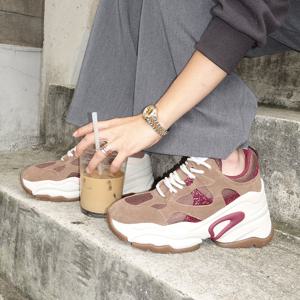 [공식] ASH(아쉬) BORN 본 힐 스니커즈 (AG4D01120/FA)