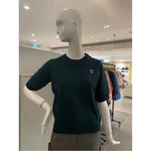 르니앤맥코이 리본 브로치 반팔 니트 (MM10KN600FJY)