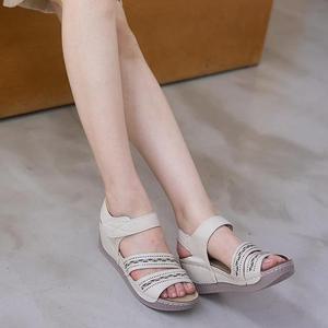 [디자이어로즈] 여성샌들 발편한 통굽샌들 엄마샌들