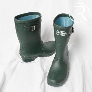 [디자이어로즈] 여자 패션장화 장마철 레인부츠 3cm