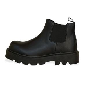 [디자이어로즈] 남자 키높이 첼시부츠 통굽 가죽부츠