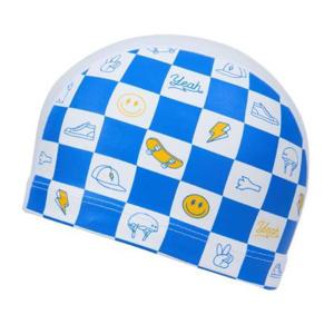 레노마수영복 HC04 남여 아동 공용 체크보드 폴리텍스 수모 RC2F755(WH,BK)