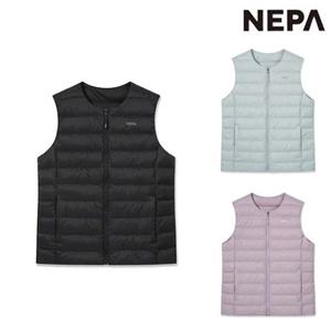 네파 7L61302 여성 겨울 등산 캠핑 패딩 조끼 레타 라운드 다운 베스트