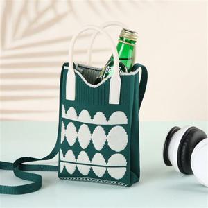 오발 니트백 미니 크로스백 토트 캐주얼 미니백 니크