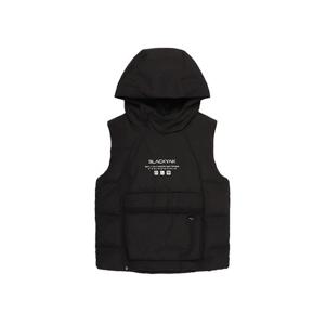 [블랙야크]블랙야크 키즈 BK사선지퍼 후드베스트 M1BKVSW1905-BK