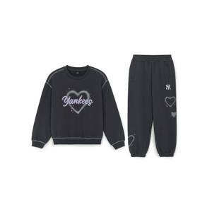 MLB키즈  스트릿 하트 아트웍 여아 맨투맨세트CL (7FS2H0356-50CGS)