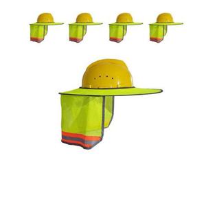 햇빛차단 안전모에 부착후 사용하는 햇빛 가리개 X 5개입