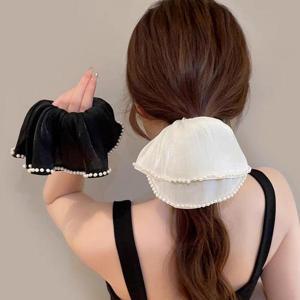 진주라인 쉬폰 대형 곱창밴드 EL-1003644