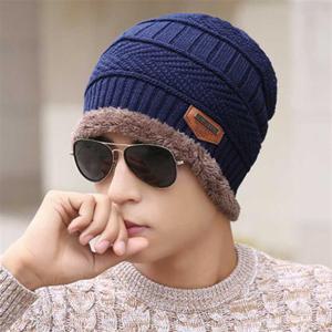 남성 겨울비니 캐주얼 털모자 방한모 니트모자 캠핑