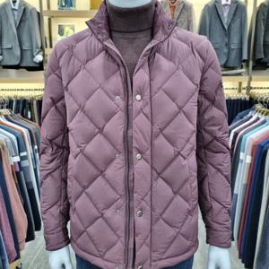 [크로커다일남성]가을겨울신상 아가일 구스다운점퍼CDAA9MJ98227