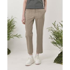 헤지스 골프 여성 25SS ONLINE EXCLUSIVE 베이지 여성 코튼혼방 캐주얼 팬츠 HWPA5B902I4