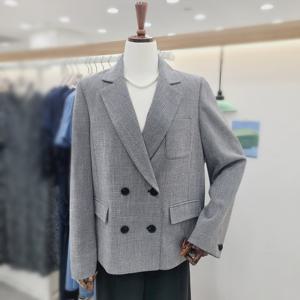 [비지트인뉴욕]아웃포켓 자수더블 자켓 VB9JK10_US