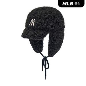[MLB공식] 25FW 데일리 퍼 이어플랩 캡 NY (Black) 3AWMB0256-50BKS