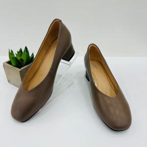 [무크]여성 정장 구두 펌프스  4cm  AF카키