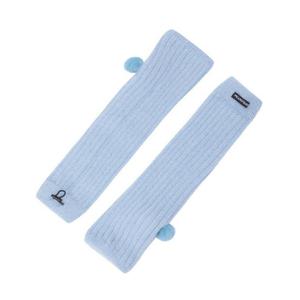 M 파리게이츠골프토시 NQC 521D4ACA42_BL 여성 폼폼 니팅 레그 워머