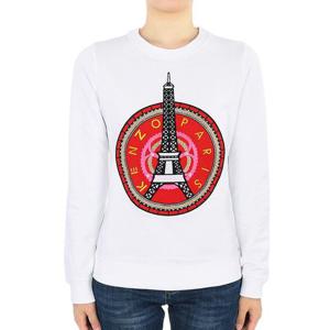 디몬트 16 F/W 겐조 여성 에펠탑 맨투맨(화이트) 2SW742 4XJ 01