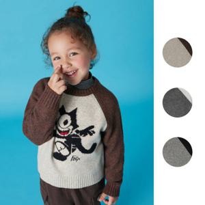 MKG1ER3801 공용 펠릭스 풀오버 라글란 스웨터