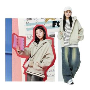 소이 세이브존07 겨울울라이크 후드 점퍼 25W0157