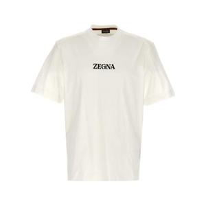 23FW ZEGNA 저지 T 셔츠 E7364A777N01 TP563507807